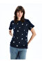 LCW Crew Neck Patterned Women's T-Shirt