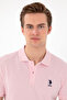 Men's Slim Fit Polo Neck Light Pink Basic T-Shirt 50298041-Vr078 - 2