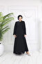 New Season Hand and Shoulder Stone Embroidered Stylish Quality Elegant Summer Honeycomb Ferace - 4