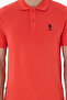 Men's Regular Fit Polo Neck Red Basic T-Shirt 50298031-Vr213 - 6