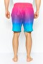 Men Brand Logo Board Shorts, Pink - 4