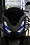 For Honda Pcx Daytime Led Headlight Design Blue Color Sticker 2021-2024 Model Years