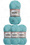 Nako Diamond Hand Knitting Yarn Amigurumi Yarn 4 Pieces Mixed Colors 225 Meters 100% Premium Micro Acrylic