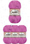 Nako Diamond Hand Knitting Yarn Amigurumi Yarn 4 Pieces Mixed Colors 225 Meters 100% Premium Micro Acrylic