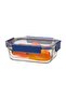 Ll Top Class Oven & Storage Container Quadrilateral Locked 1.0 Lt Blue - 2