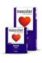Condoms 3pcs Type 2 Dotted 0066 --- مسكولان واقي ذكري 3حبه محبب نوع 2 - 2