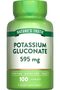 , Potassium Gluconate 595mg, 100 Tablets