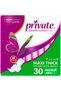 Private Sanitary Pads Maxi Pocket Normal 30 pads - 16