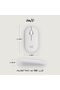 ماوس Pebble Mouse 2 M350s Slim Wireless Bluetooth Mouse، محمول، زر قابل للتخصيص، صوت هادئ - 8