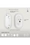 ماوس Pebble Mouse 2 M350s Slim Wireless Bluetooth Mouse، محمول، زر قابل للتخصيص، صوت هادئ - 6