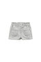 Gray Denim Baby Girl Shorts & Bermuda 67956007 - 2