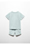 Baby Boy Water Color Pajama Bottoms 67046743 - 6