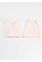 Girl's Light Pink Pajama Bottoms 67036326 - 4
