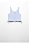 Sky Blue Women's Pajama Top 67066016
