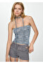 Blue Women's Bustier 77041505 - 12
