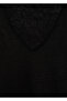 Women's Black T-Shirt 77120583 - 4
