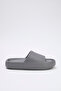 Gray Flat Light Sole Men's Slippers Takss25Te00028 - 6