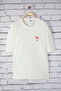 Ecru Large Size Oversize/Wide Cut Fruit Printed 100% Cotton T-Shirt Tmnss25Bf00040 - 3