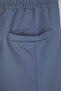 Mavi Regular/Normal Cut Mid Length Elastic Waist Lace-Up Stitching Detailed Shorts Tmnss20Sr0070 - 8
