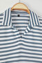 Ekru Regular Polo Yaka Düz Örme Polo Yaka T-shirt TMNSS25PO00004 - 4