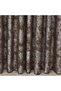 Elite Dark Brown Panel Background Curtain 1/3 Pleated Single Sash - Wrinkle Free, Stylish and Modern - 3