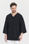 V-Neck 4/3 Half Sleeve T-Shirt - 2