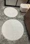 2-Piece Round Bath Mat Toilet Set Set 80X80 and 100X100 - 4