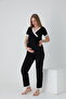 Maternity and Pregnant Pajamas Set Suitable for Breastfeeding - 3