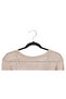 6-Piece Slim Space-Saving Design Rubberized Suit Hangers - 3