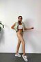 Women's high waist opportunity product with inner padding, firming leggings - 5