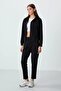 T10By-95306_01 Jacket/Contrasted Pants Track Suit Black