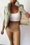 Women's high waist opportunity product with inner padding, firming leggings - 2