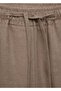 Straight Cut Linen Trousers - 6