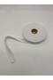 100% Cotton (Koton) Bias Tape White 25 Meters Length-2 cm Width-Verev Layered Cotton Bias Tape 25 Meters No:1 - 2