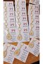 Bow Card Daisy Model Keychain Birthday Engagement Baby Gifts 10 Pieces - 4