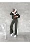 Shawl Collar Soft Texture Modal Fabric Tracksuit Set - 6