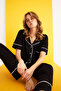 Viscose Buttoned Pajama Set