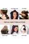 Spiral Hair Ties for Women, No Crease, No Damage, 8pcs (Brunette) - 6