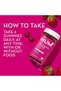 Hair Strong Biotin Gummies for Hair Growth - Fo Ti, Folic Acid, Zinc, B12 & PABA - 60-Count - 5