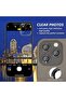 واقي عدسة الكاميرا بلون أسود فائق التحمل ومضاد للخدش متوافق مع هاتف iPhone 12 Pro Max - 3