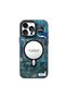 iPhone 16 Pro Case Magsafe Compatible Camera Supervision Button Youngkit Technology Series Cover Blue