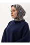 وشاح نسائي من القطن بنقشة ملونة ناعمة