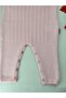 Unisex Baby Buttoned Crew Neck Knitwear Jumpsuit - 4