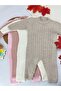 Unisex Baby Buttoned Crew Neck Knitwear Jumpsuit - 4