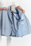 Tacues Men's Blue Half Lined Flap Pocket Linen Blended Spring-Summer Sports Blazer Jacket - 6