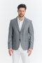Serardo Men's Black Half Lined Spring-Summer Sports Blazer Jacket with Flap Pockets