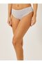 5PK SOLID COTTON HI LEG BRIEF - 3