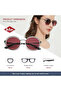 Women Polarized Sunglasses Grey Mirror Lens - LC1014C03 - 6