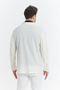 Zevos Men's Ecru Linen Blended Overshirt Spring Jacket New Season - 7