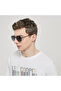 Unisex Polarized Sunglasses Black Mirror Lens - LC1035C02 - 4